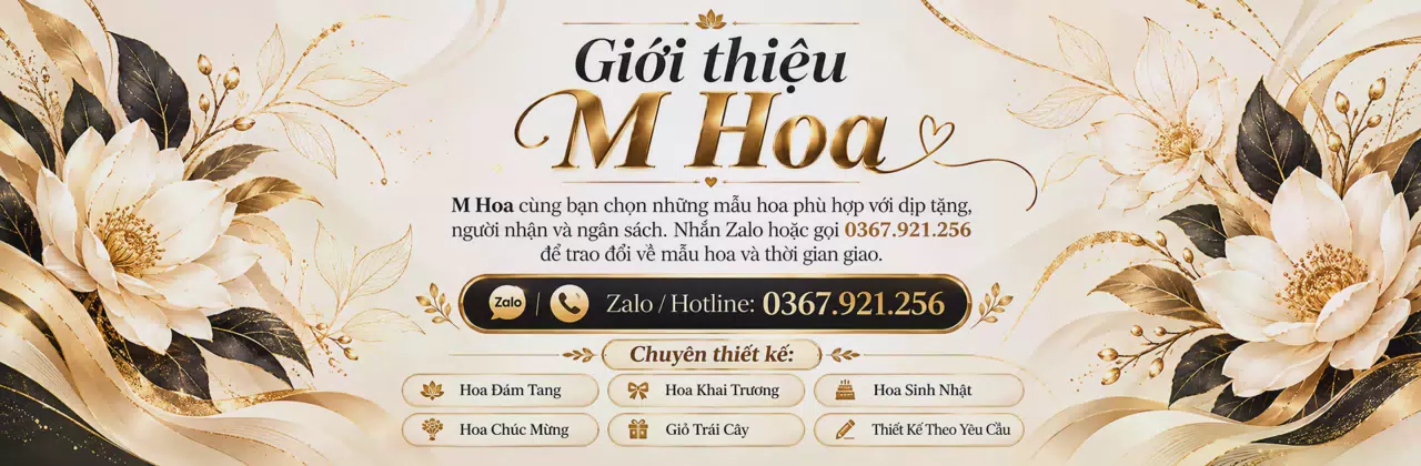 Ảnh bìa Shop hoa tươi Phường Quỳnh Mai Nghệ An - Cùng bạn gửi lời cảm ơn